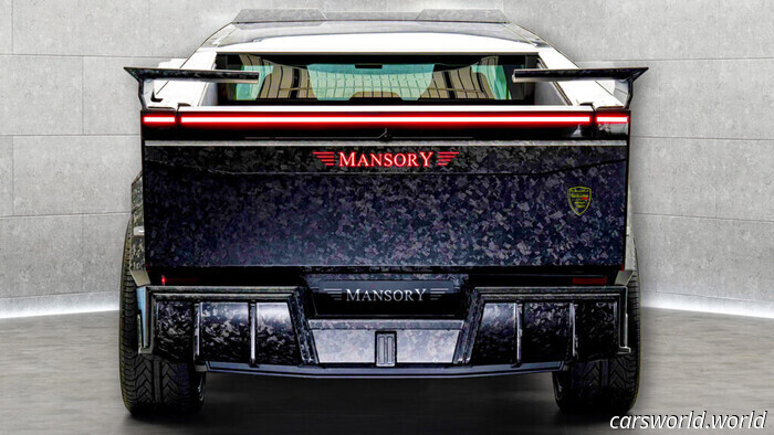 The Tesla Cybertruck Wasn't Unique Enough, So Mansory Made Adjustments | Carscoops
